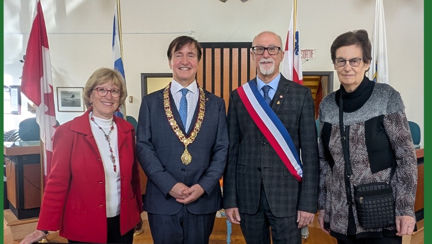 Célébrations du 50ème anniversaire du jumelage avec Outremont - Octobre 2025