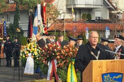 Volkstrauertag à Unterhaching le 16 Novembre 2025
