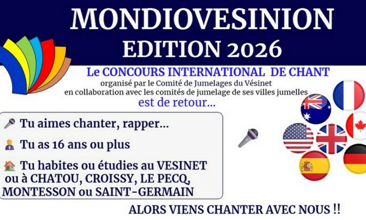 Mondiovesinion 2026 ! La nouvelle édition est lancée !