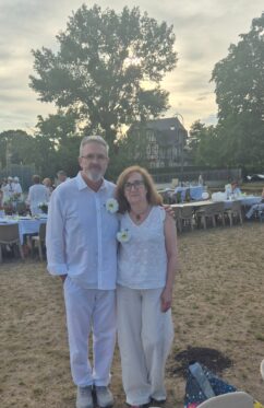 Diner en blanc_Carlos et Conchi