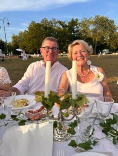 Diner en blanc_Table d'Anne-Marie